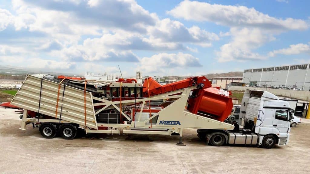 A mobile chassis with axles and wheels.