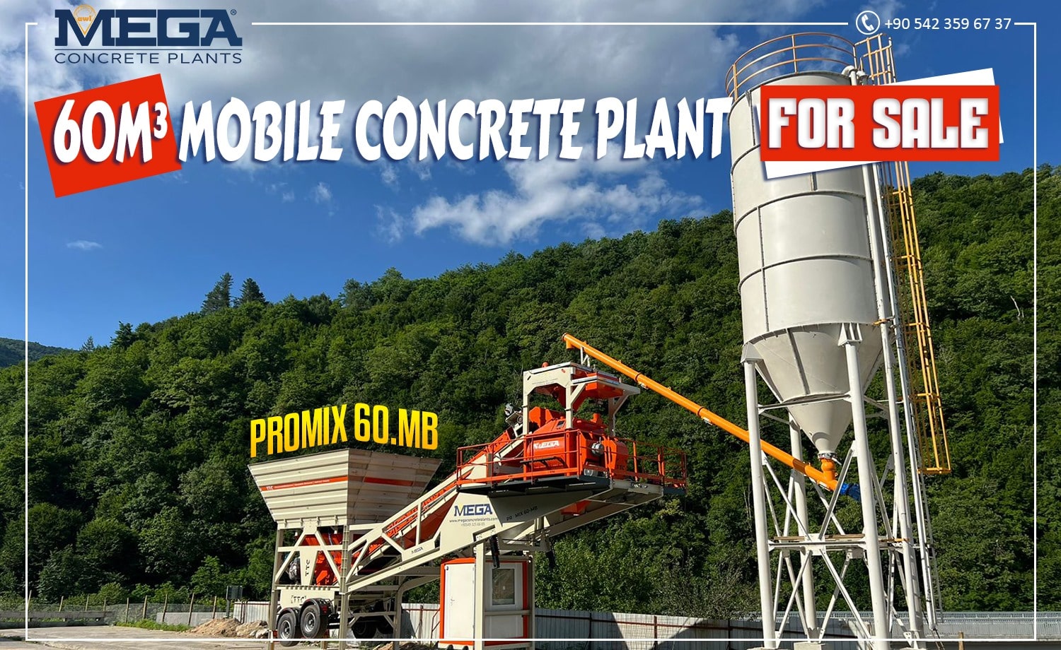 60m³ Mobile Concrete Plant For Sale blog