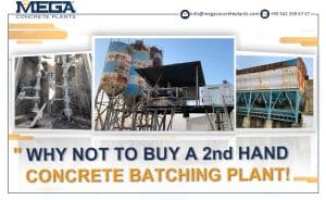 second hand concrete batching plant