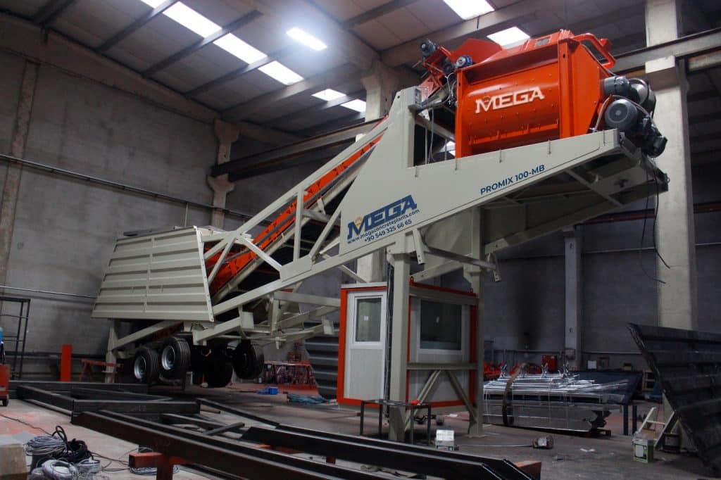 mobile concrete batching plant