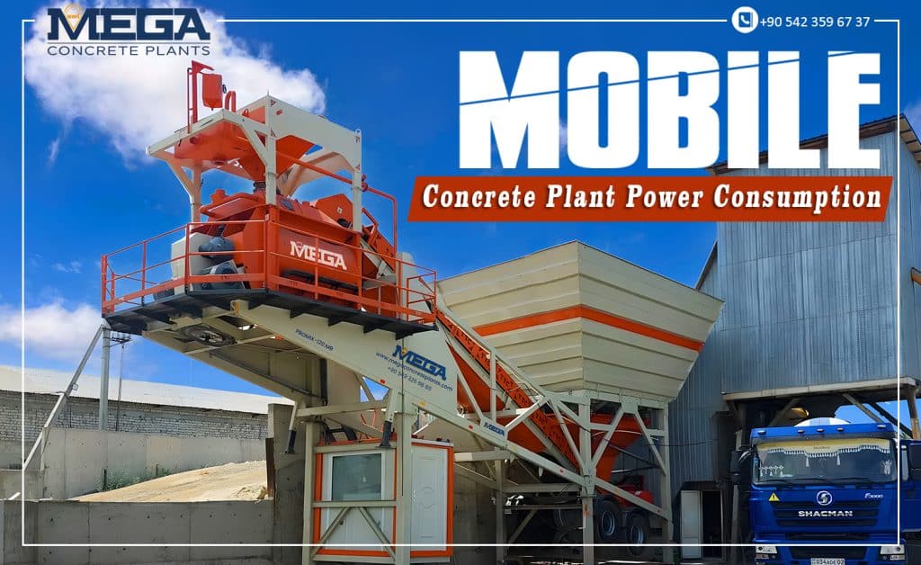 Mobile concrete batching plant