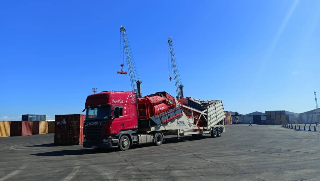 Mobile Concrete Plant 