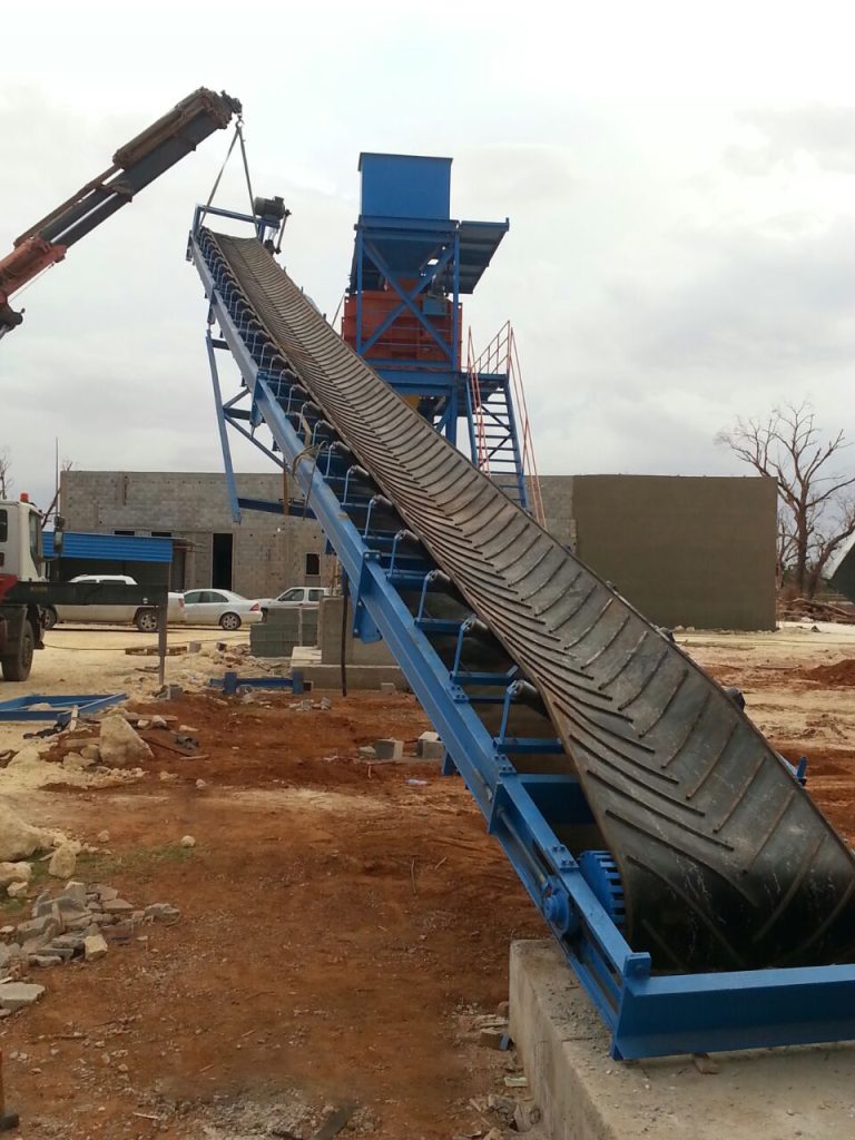 Aggregate Transfer Conveyor Band