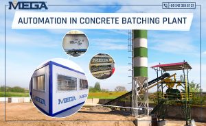 Concrete batching plant, cement silo, container controll room, automation system