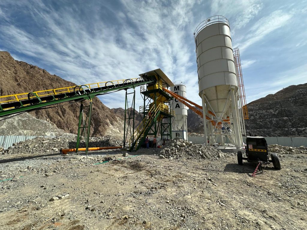 Stationary concrete plant UAE