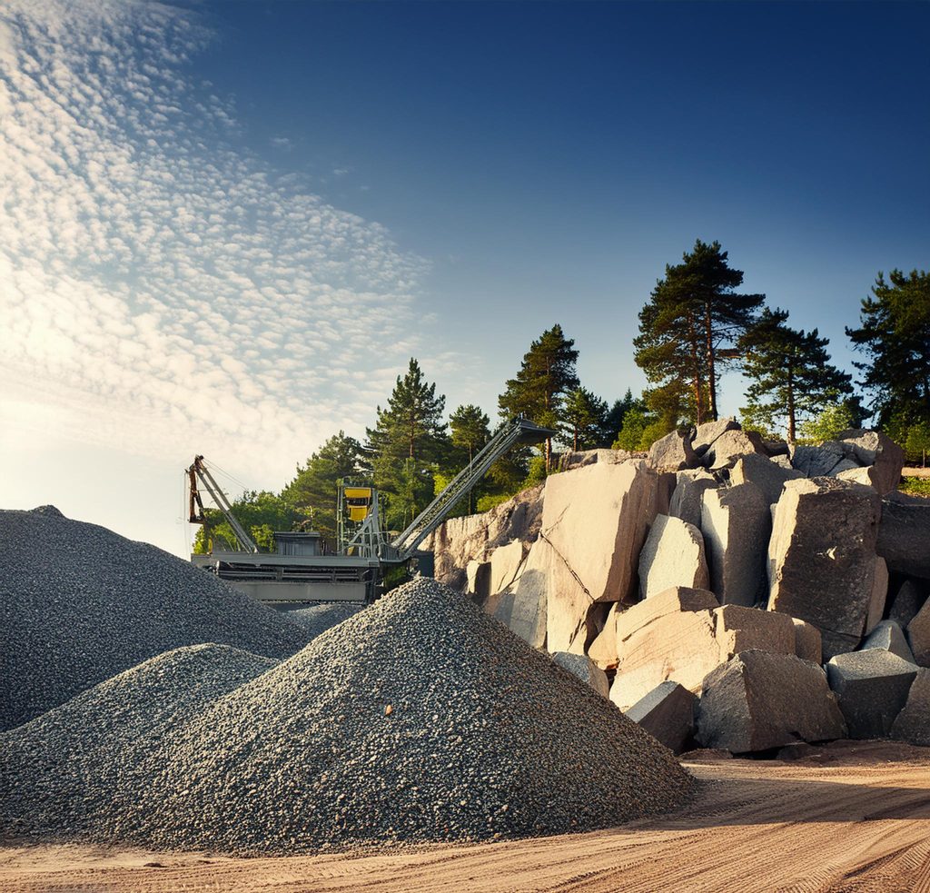 Granite and aggregates